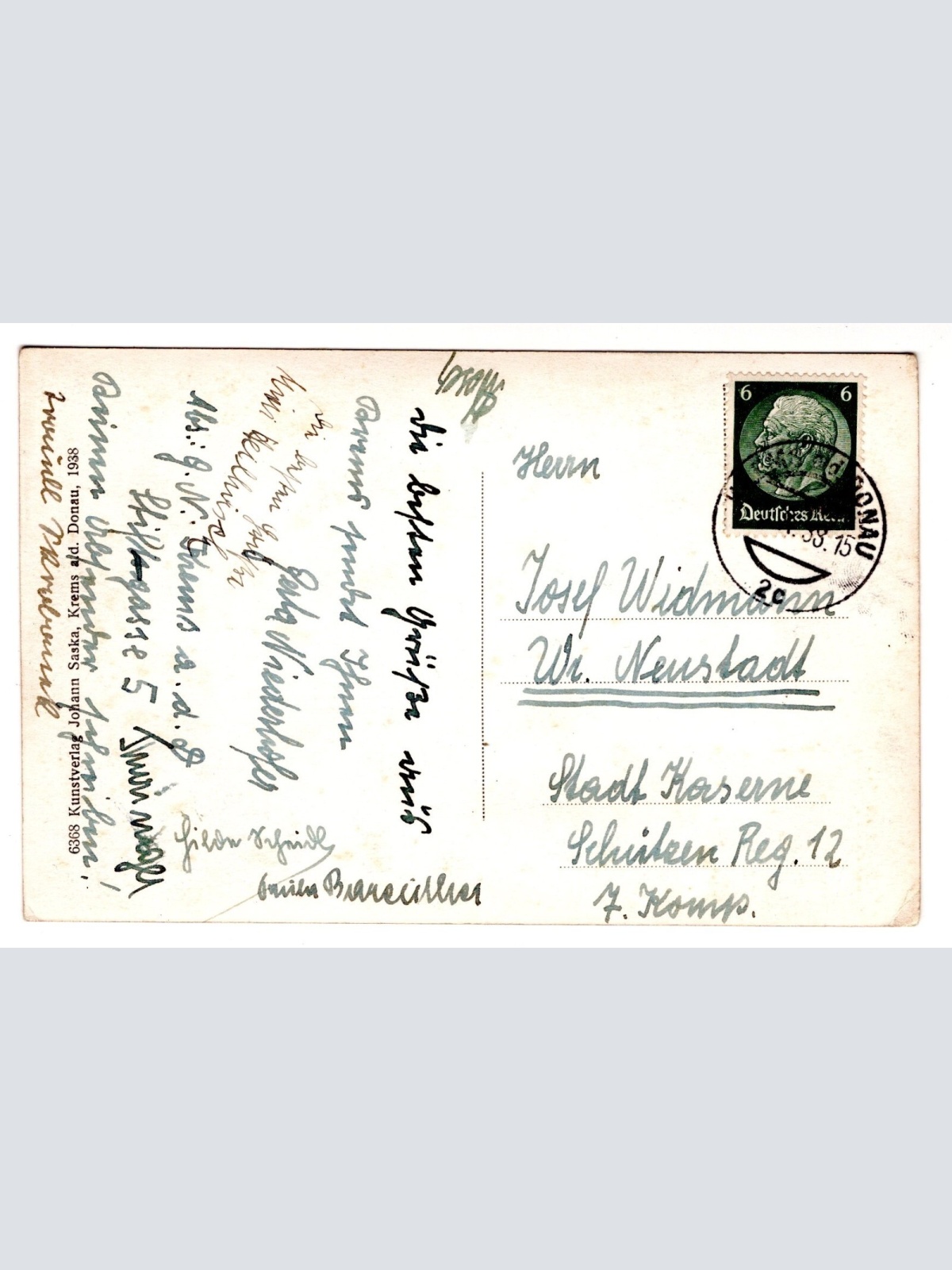 AK, Krems an der Donau, Niederösterreich, Ansichtskarte (S6098)