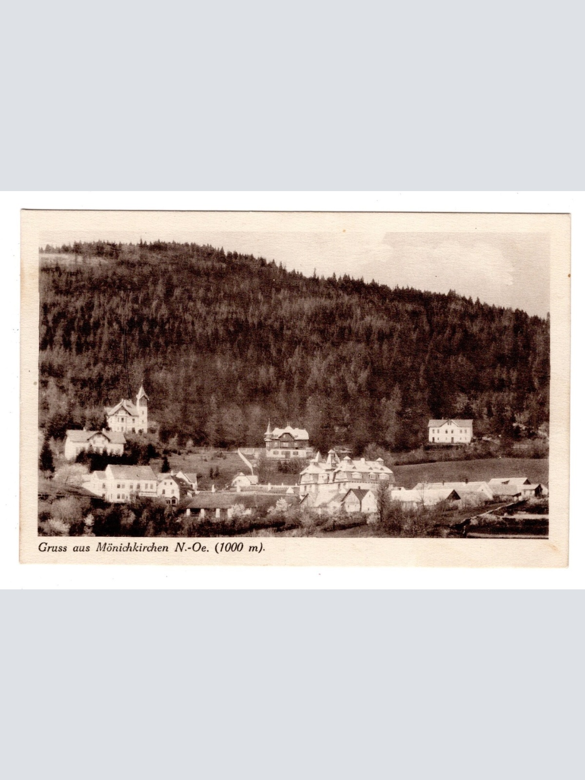 AK, Gruss aus Mönichkirchen, Niederösterreich, Ansichtskarte (S6106)