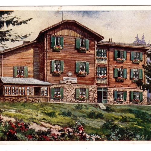 AK, Hallerhaus am Wechsel, Niederösterreich, Ansichtskarte (S6111)