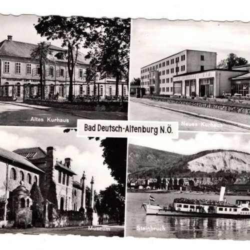 AK, Bad Deutsch Altenburg, Niederösterreich, Ansichtskarte (S6122)