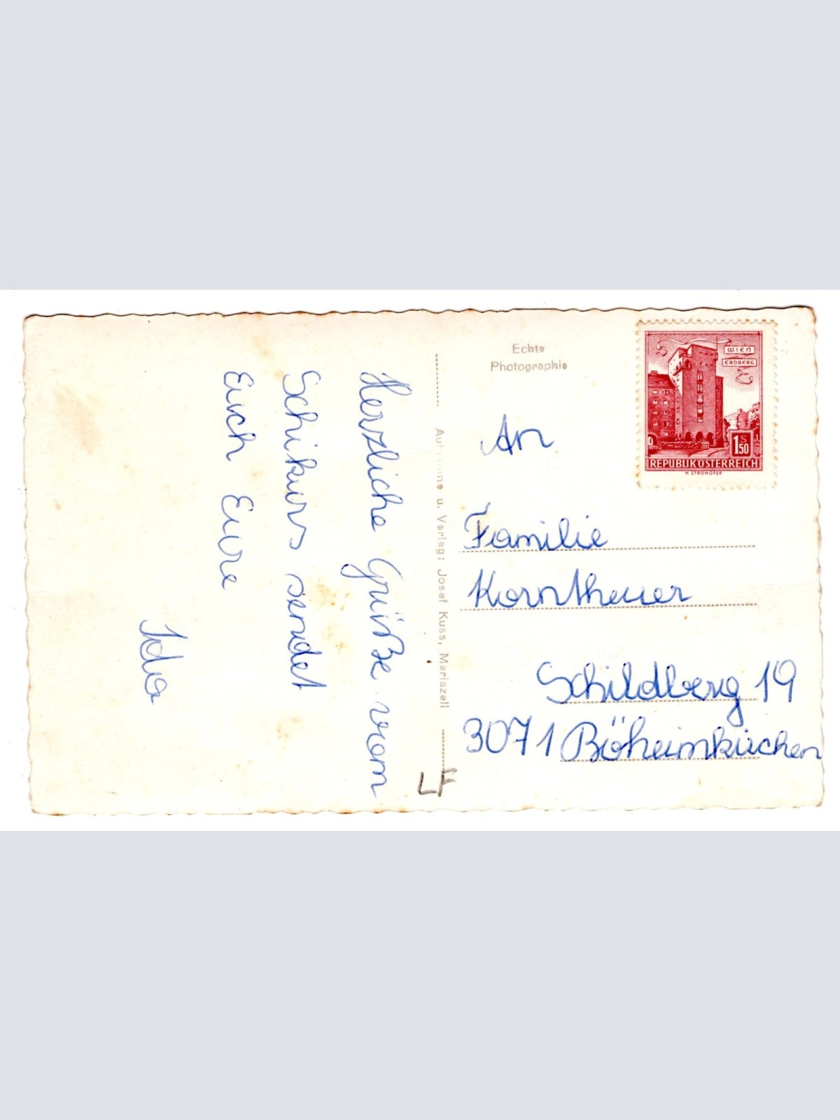 AK, Annaberg mit dem Ötscher, Niederösterreich, Ansichtskarte (S6138)