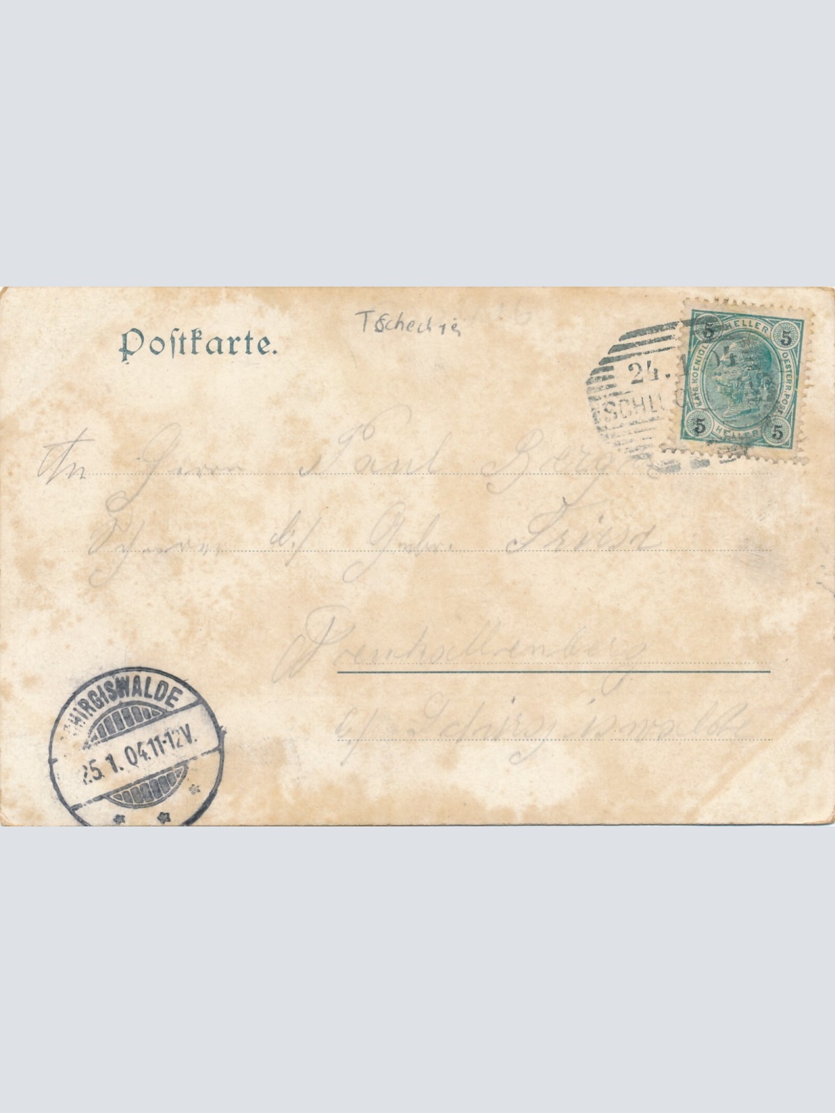 AK gruss aus Schluckenau Tschechoslowakei Ansichtskarte (14315)