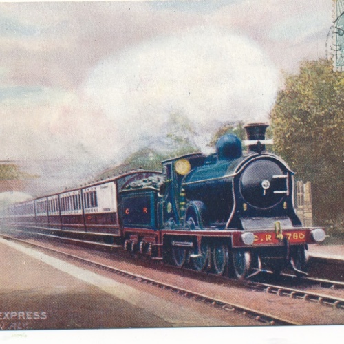 AK Eisenbahn - Zug Highland Express Ansichtskarte (14304)