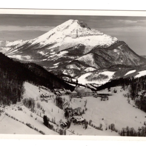 AK, Annaberg mit dem Ötscher, Niederösterreich, Ansichtskarte (S6142)