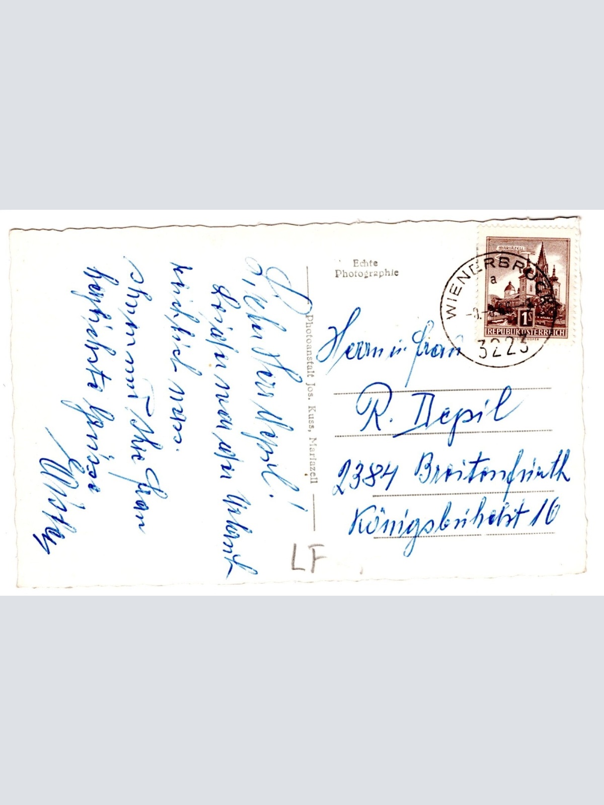 AK, Annaberg mit dem Ötscher, Niederösterreich, Ansichtskarte (S6145)