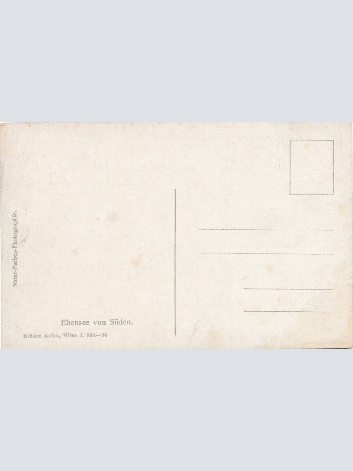AK aus Ebensee Oberösterreich Ansichtskarte (14412)