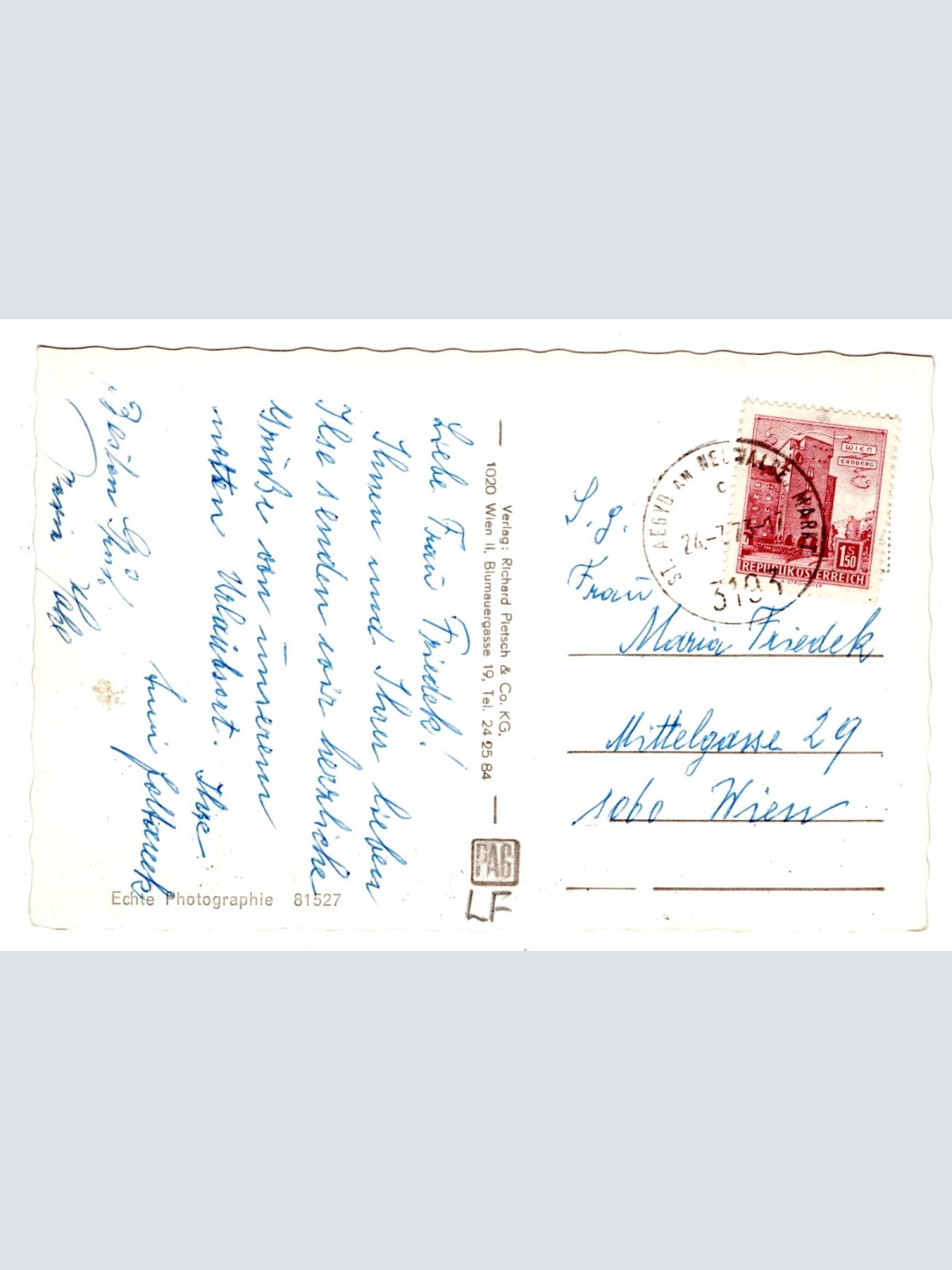 AK, Sankt Aegyd am Neuwalde, Niederösterreich, Ansichtskarte (S6152)
