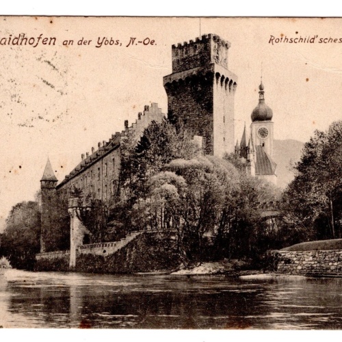 AK, Waidhofen an der Ybbs, Schloss, Niederösterreich, Ansichtskarte (S6165)