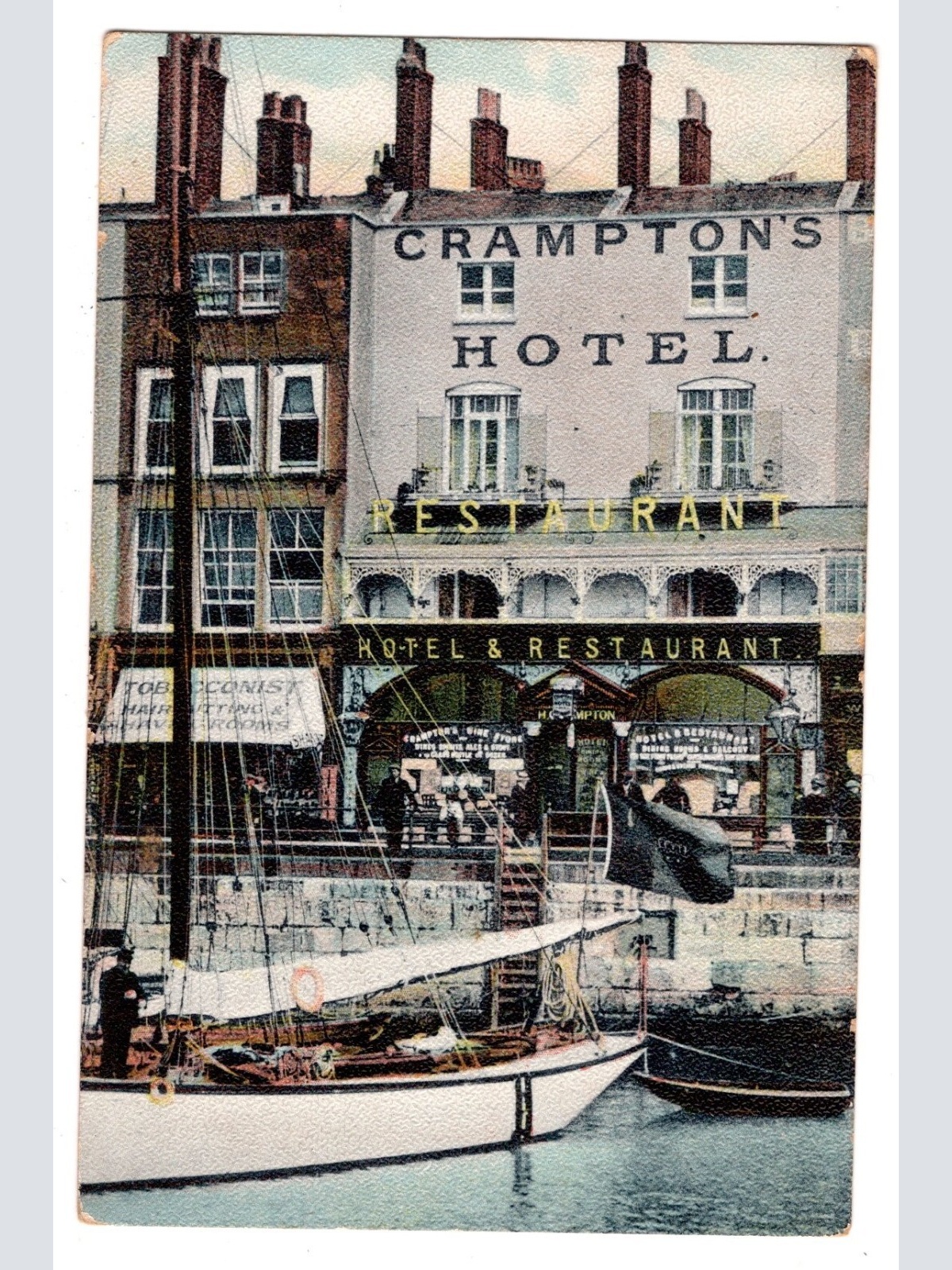 AK, Cramptons Hotel, Ramsgate, England, Ansichtskarte (S6174)