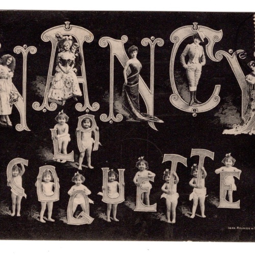 AK, Nancy la Coquette, Frankreich, Ansichtskarte (S6207)