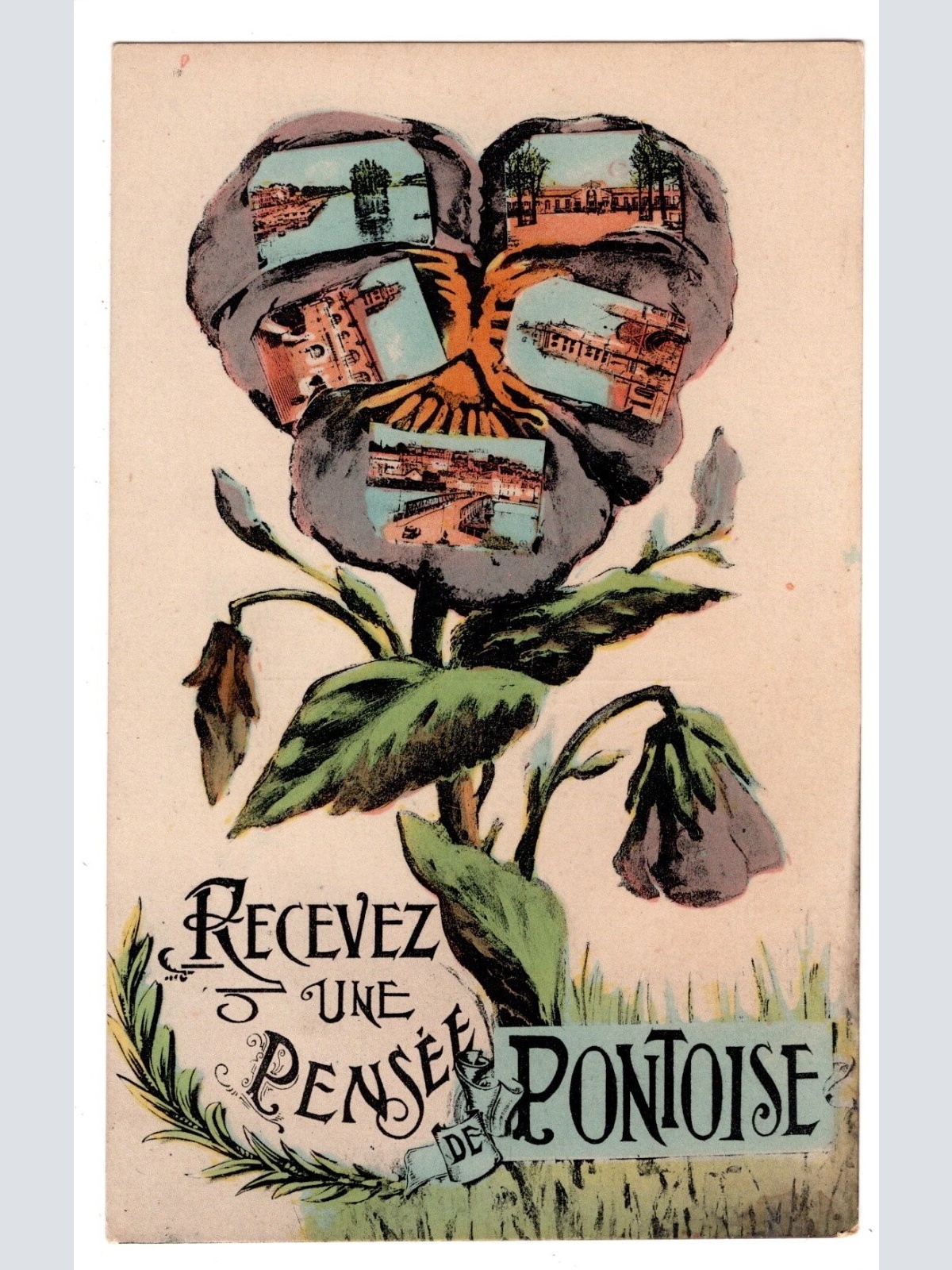 AK, Pontoise, Frankreich, Ansichtskarte (S6217)