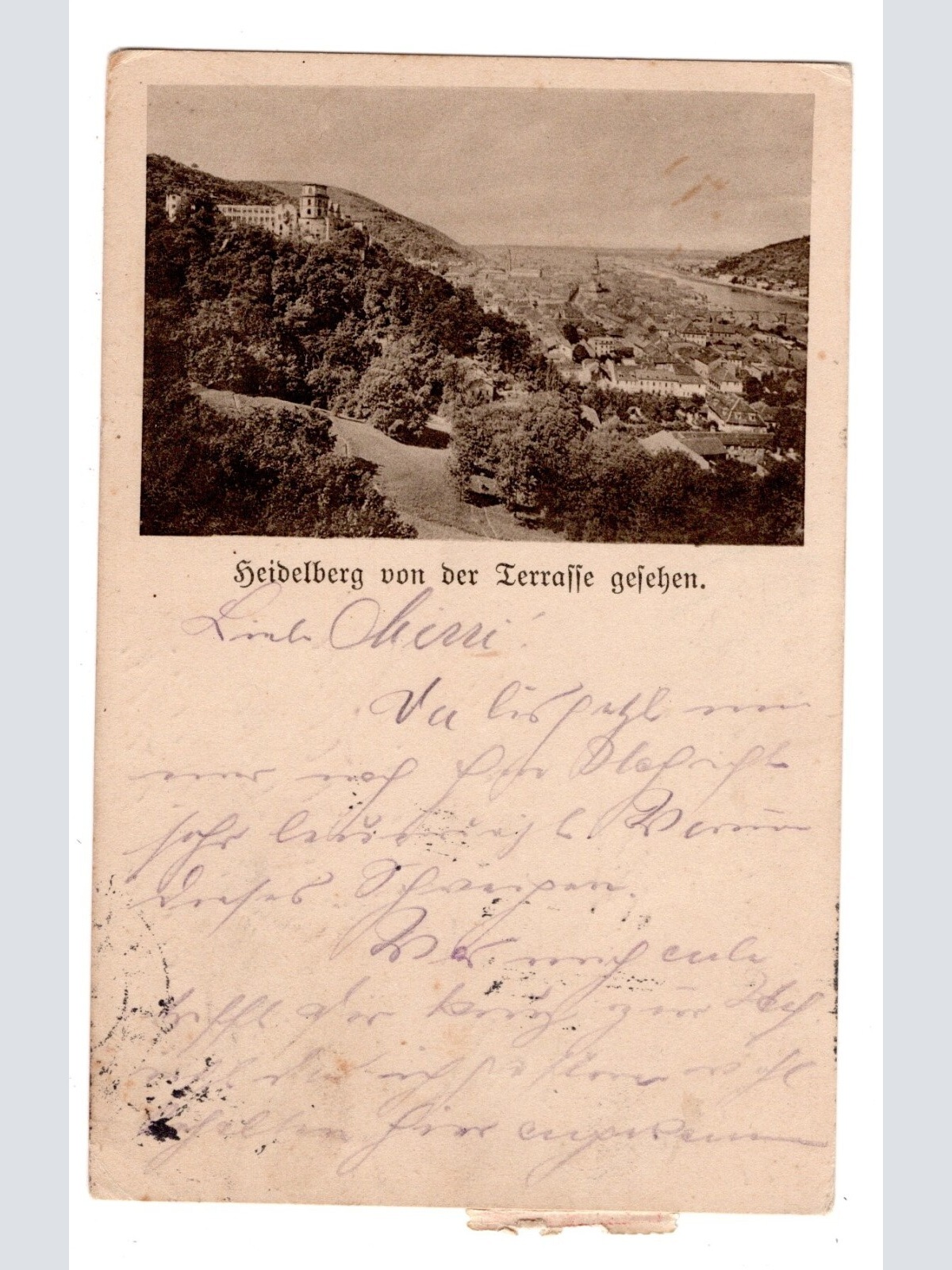 AK, Heidelberg, Baden-Württemberg, Ansichtskarte (S6261)