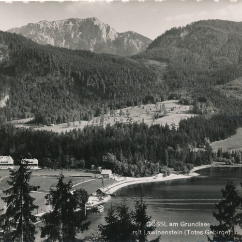 AK aus Gössl am Grundlsee Steiermark Ansichtskarte (14457)