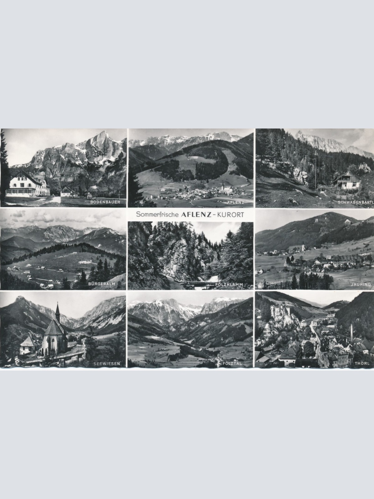 AK aus Aflenz Mehrbildkarte Steiermark Ansichtskarte (14459)