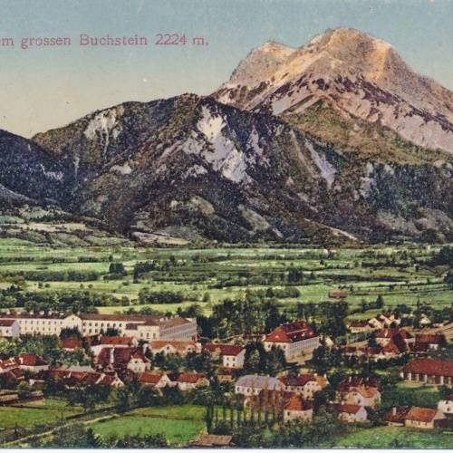 AK aus Admont mit dem grossen Buchstein Steiermark Ansichtskarte (14499)