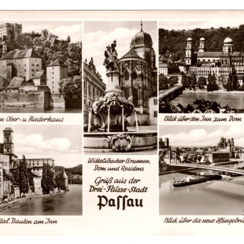 AK, Passau, Bayern, Ansichtskarte (S6277)