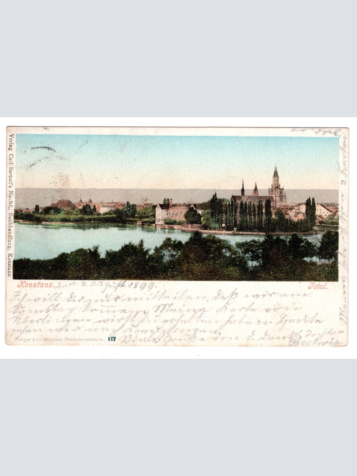 AK, Konstanz, Baden-Württemberg, Ansichtskarte (S6285)
