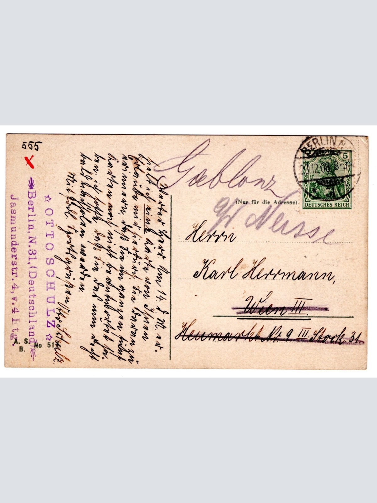 AK, Berlin, Unter den Linden, Ecke Friedrichstraße, Ansichtskarte (S6299)