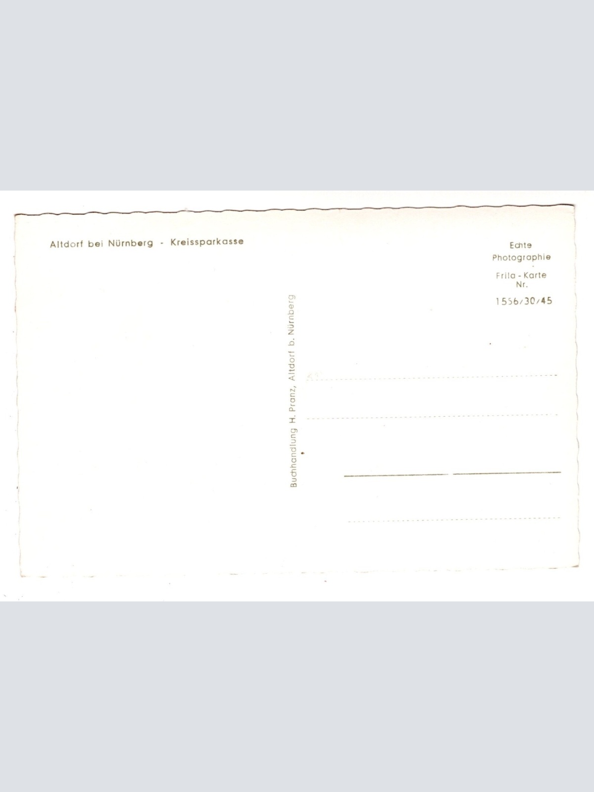 AK, Altdorf bei Nürnberg, Bayern, Ansichtskarte (S6336)