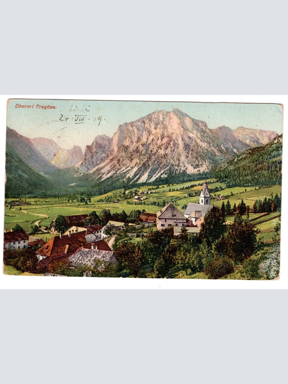 AK, Oberort Tragöss, Steiermark, Ansichtskarte (S6368)