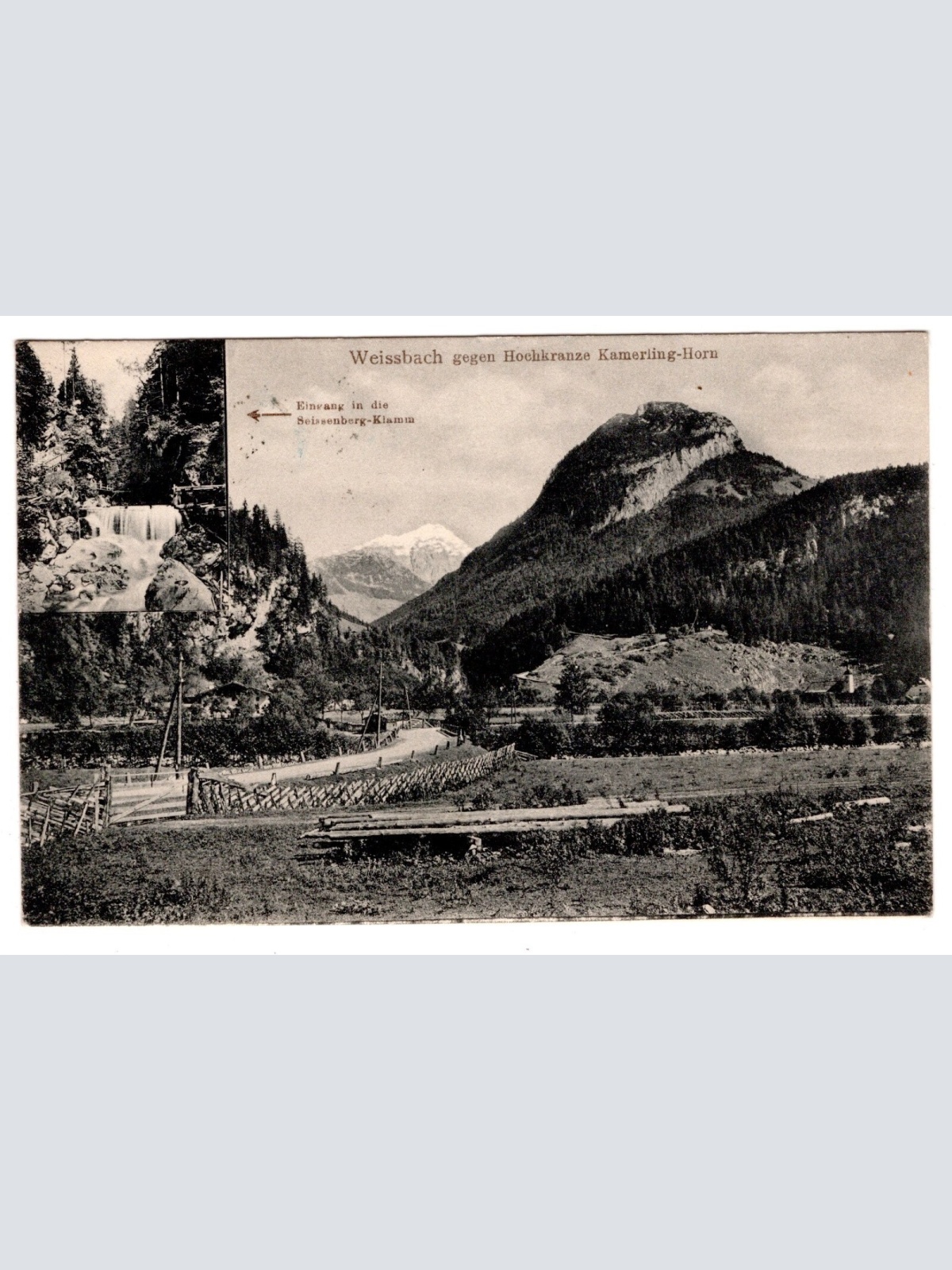 AK, Weissbach, Salzburg, Ansichtskarte (S6388)