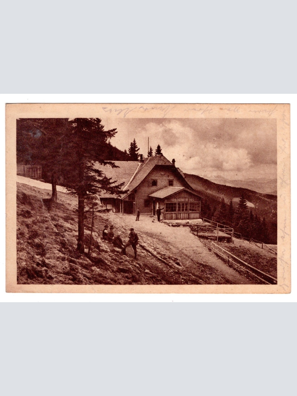 AK, Karl Lechnerhaus am Stuhleck, Steiermark, Ansichtskarte (S6389)