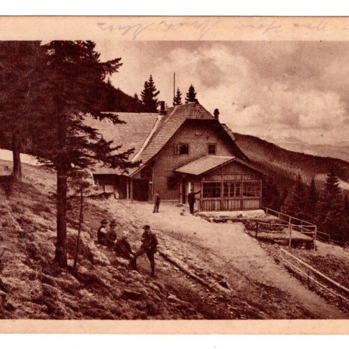 AK, Karl Lechnerhaus am Stuhleck, Steiermark, Ansichtskarte (S6389)