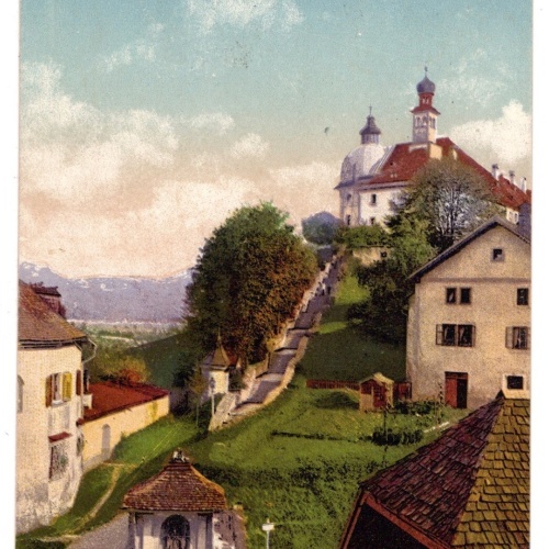 AK, Hallein, Klosterstiege, Salzburg, Ansichtskarte (S6430)