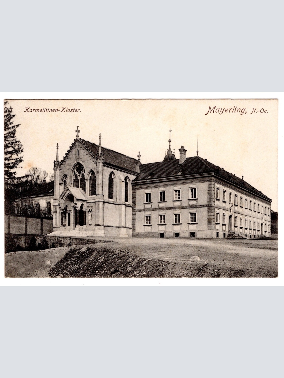 AK, Karmelitinen-Kloster, Mayerling, Niederösterreich, Ansichtskarte (S6439)