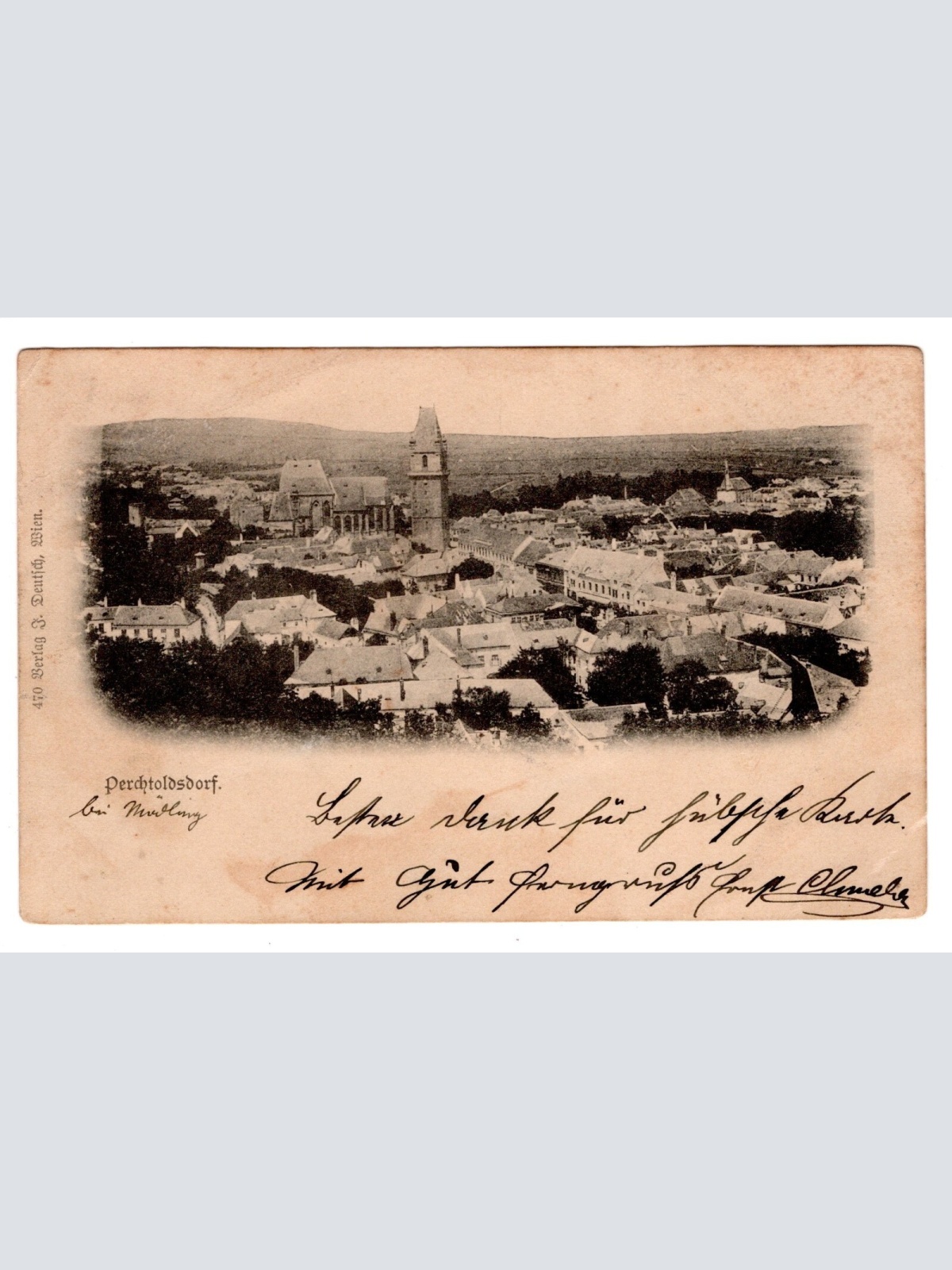 AK, Perchtoldsdorf, Niederösterreich, Ansichtskarte (S6446)