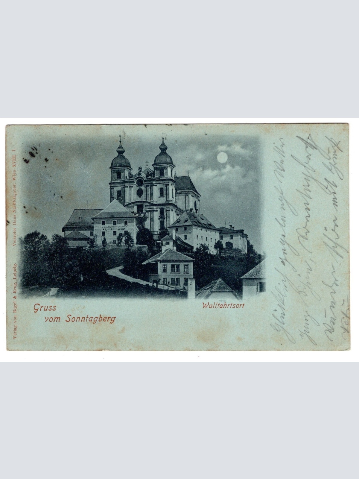 AK, Sonntagberg, Wallfahrtsort, Niederösterreich, Ansichtskarte (S6450)