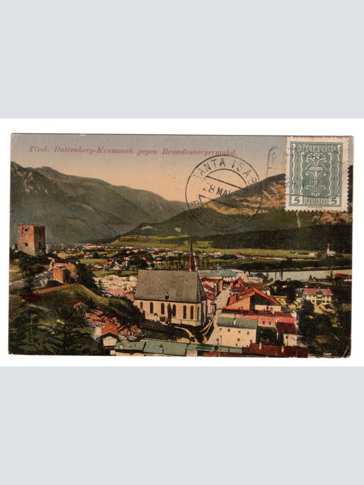 AK, Rattenberg-Kramsach, Tirol, Ansichtskarte (S6452)