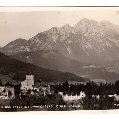 AK, Schloss Itter bei Hopfgarten, Tirol, Ansichtskarte (S6454)