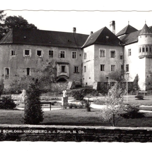 AK, Park und Schloss Kirchberg, Niederösterreich, Ansichtskarte (S6459)