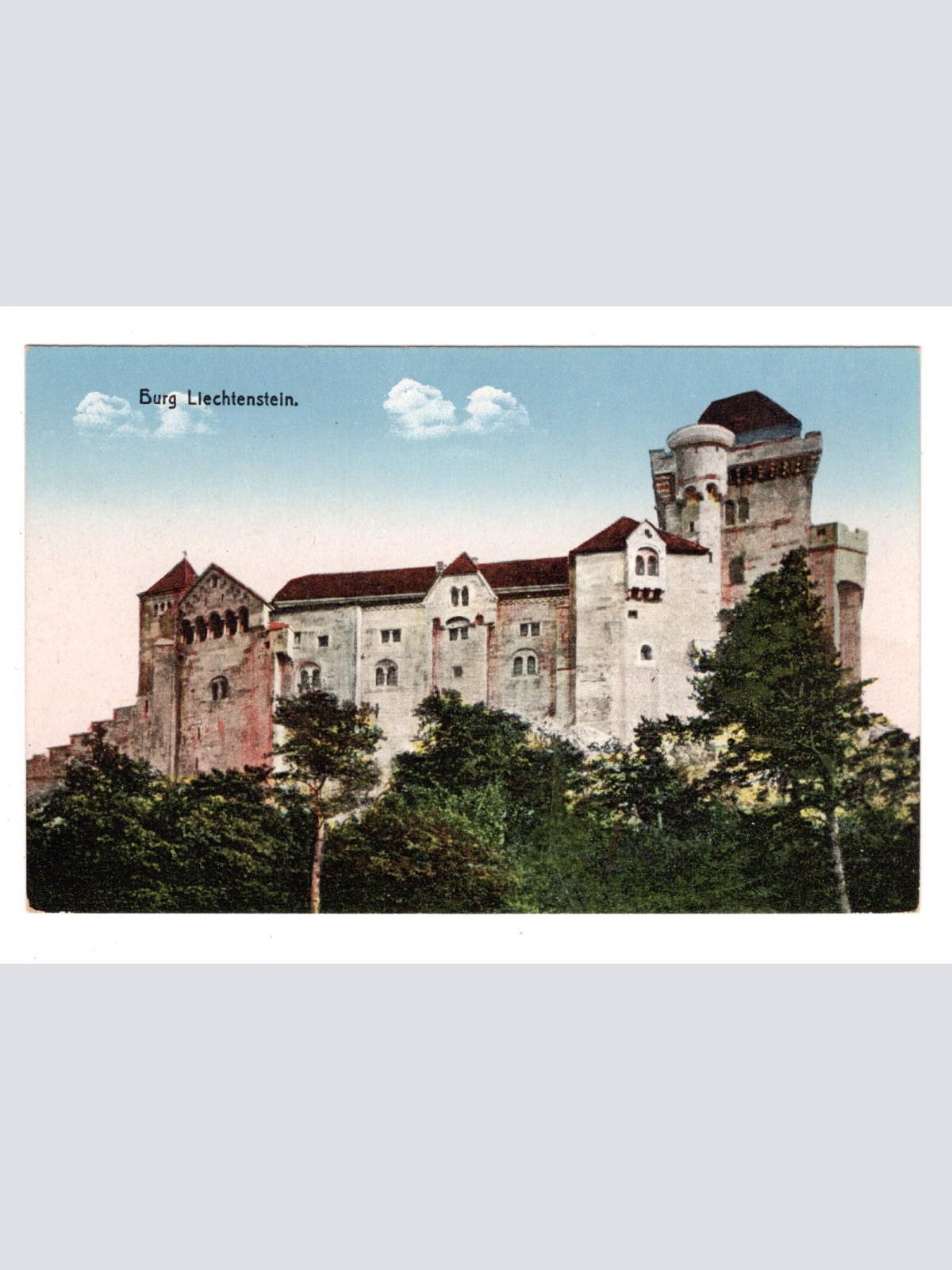 AK, Burg Liechtenstein, Niederösterreich, Ansichtskarte (S6463)