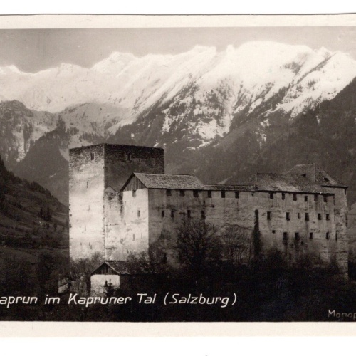 AK, Schloss Kaprun im Kapruner Tal, Salzburg, Ansichtskarte (S6466)