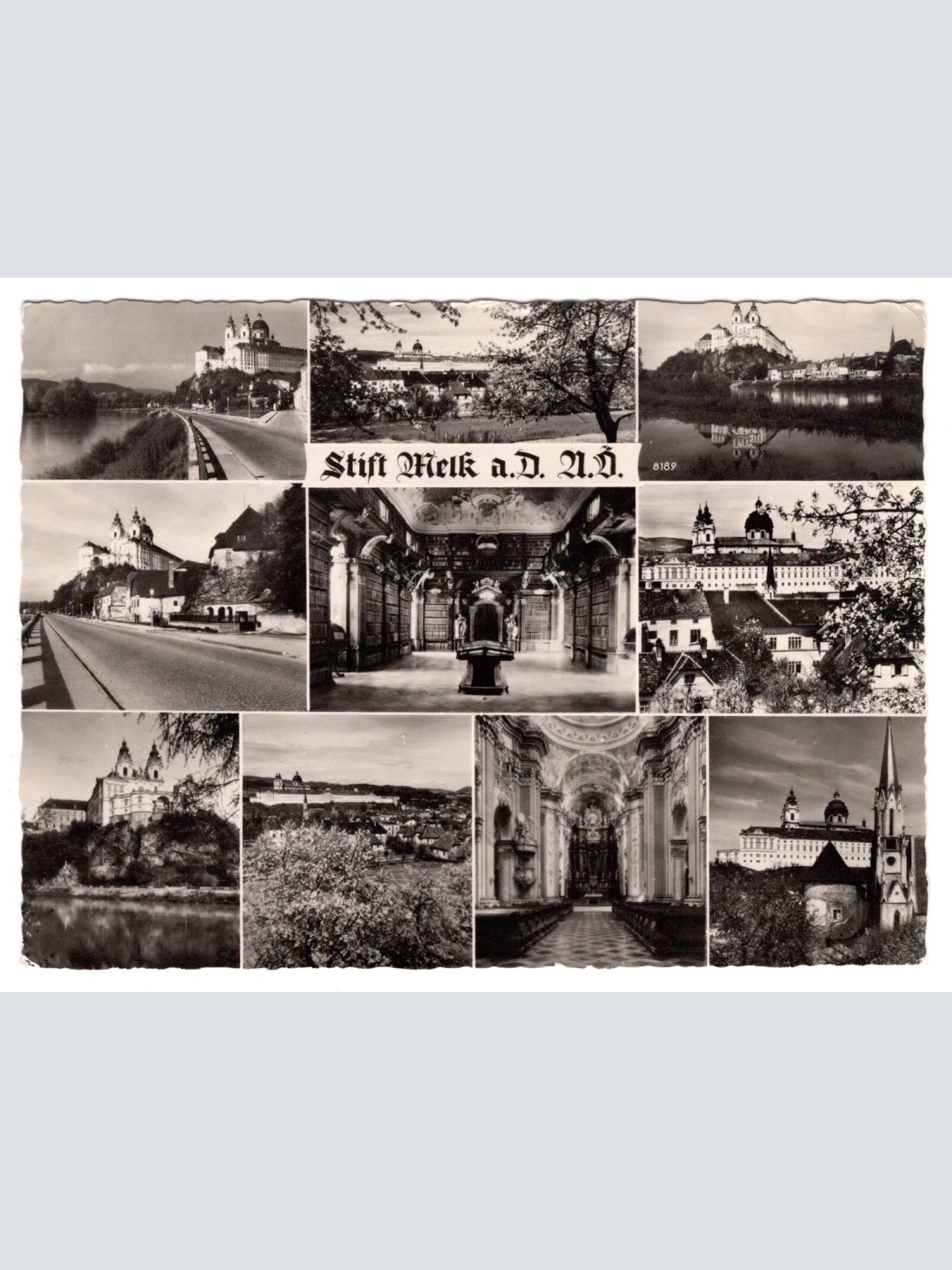 AK, Stift Melk an der Donau, Niederösterreich, Ansichtskarte (S6471)