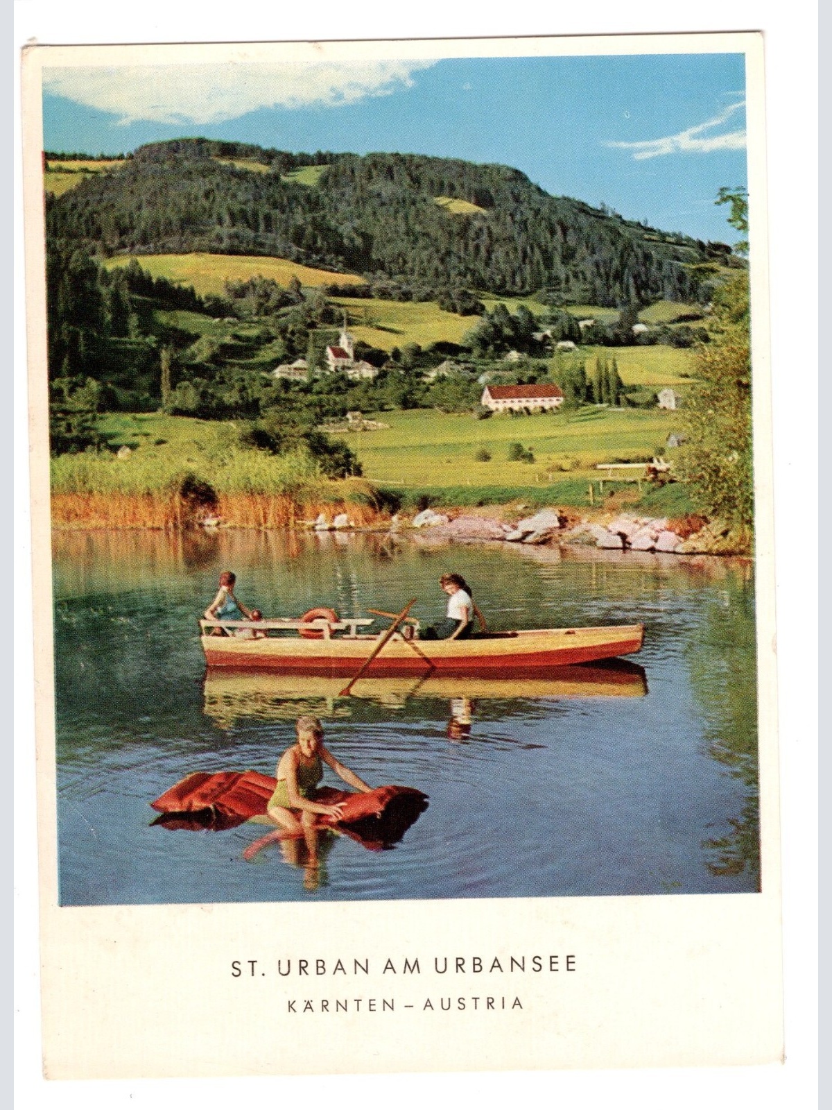 AK, St. Urban am Urbansee, Kärnten, Ansichtskarte (S6482)
