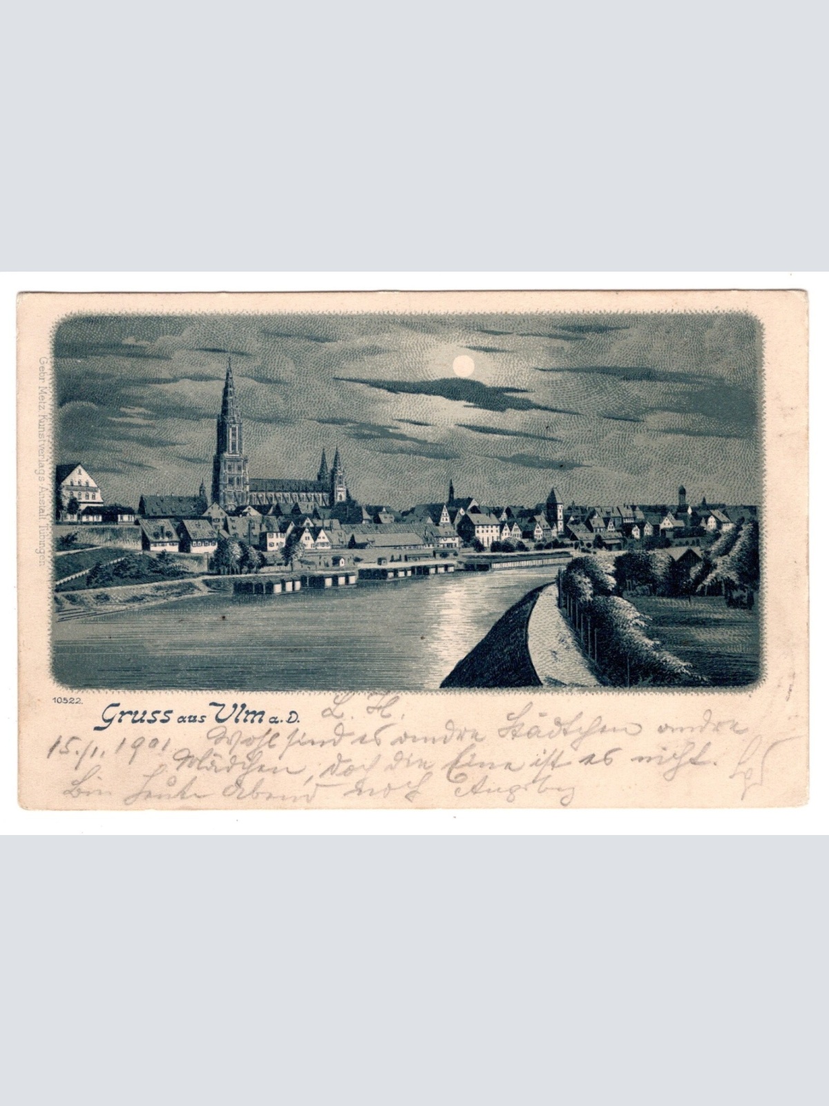 AK, Gruß aus Ulm, Baden-Württemberg, Ansichtskarte (S6504)