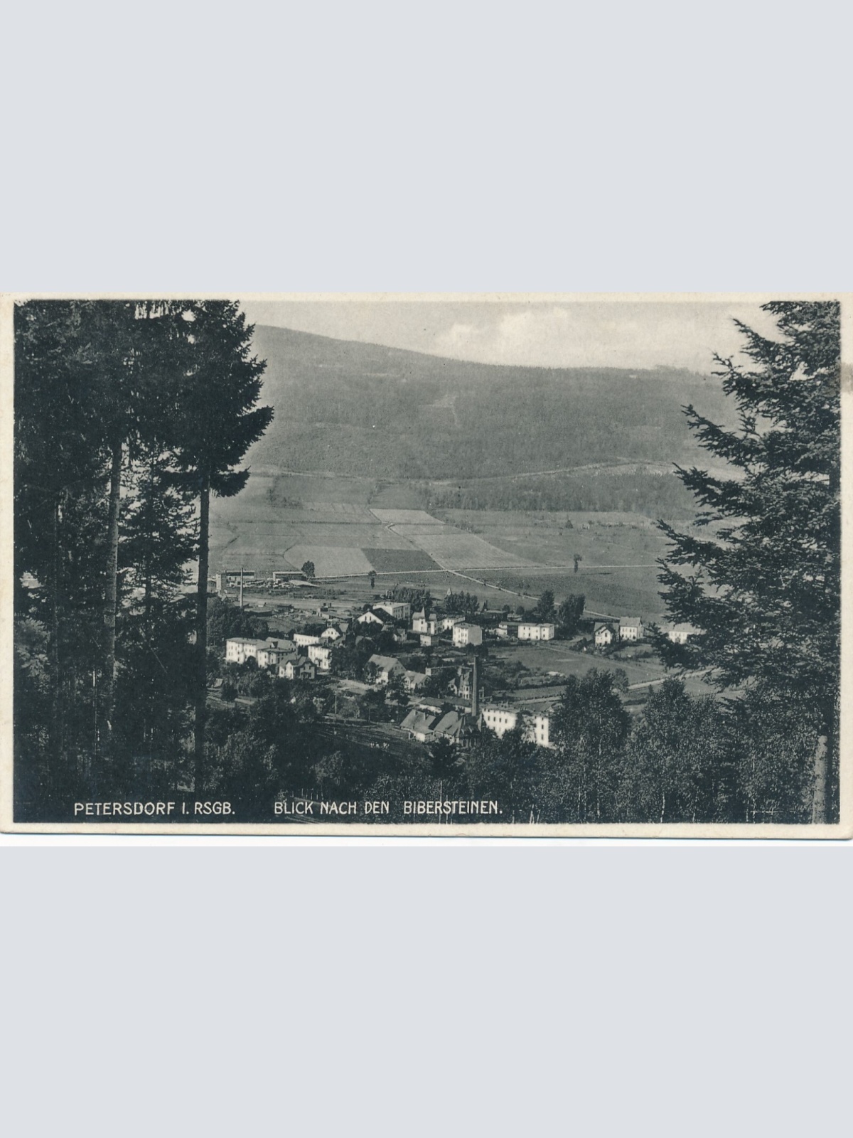 AK vom Riesengebirge Petersdorf Tschechoslowakei Ansichtskarte (14335)