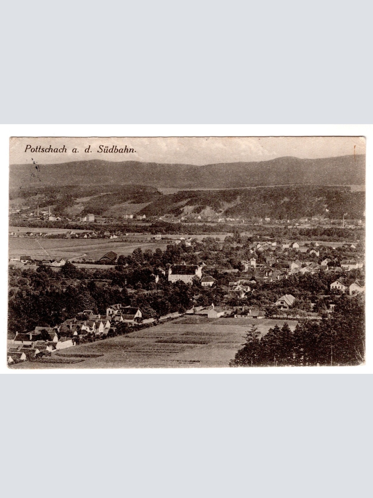 AK, Pottschach an der Südbahn, Niederösterreich, Ansichtskarte (S6535)