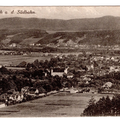 AK, Pottschach an der Südbahn, Niederösterreich, Ansichtskarte (S6535)