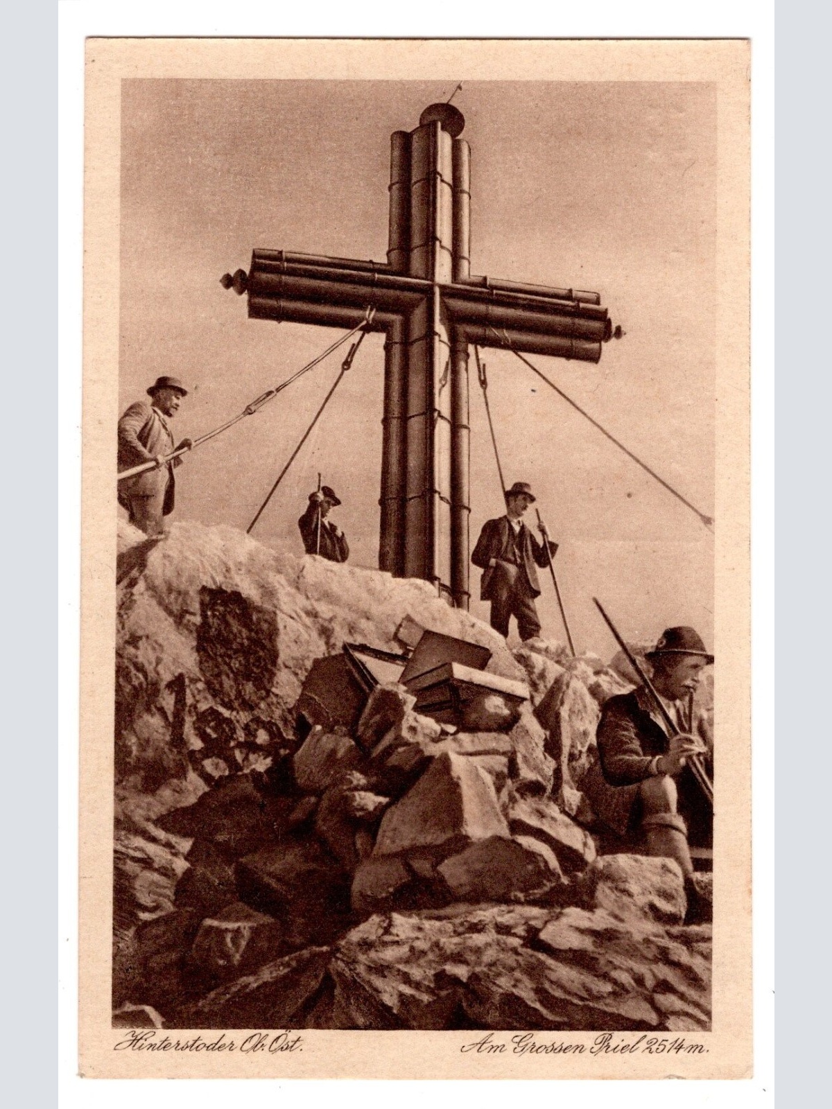 AK, Hinterstoder, Am Großen Priel, Oberösterreich, Ansichtskarte (S6562)