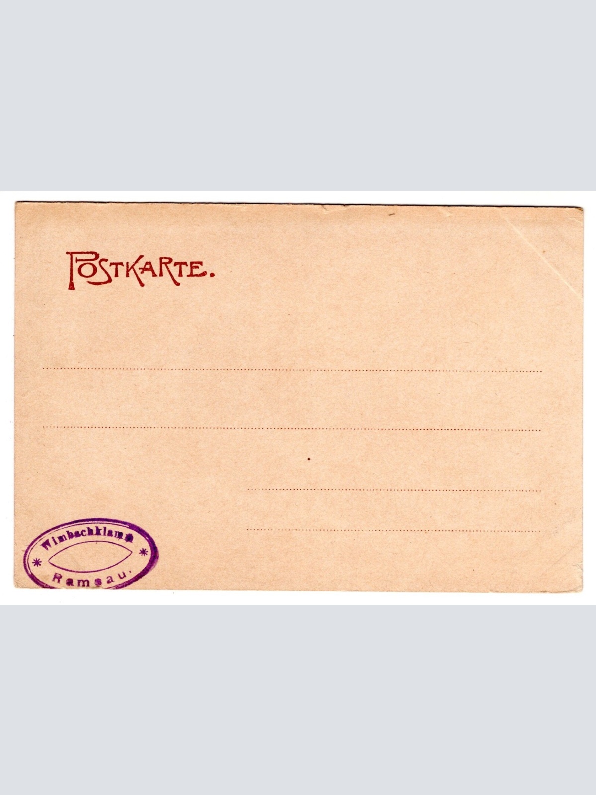 AK, Ramsau bei Berchtesgaden, Bayern, Wimbachklamm, Ansichtskarte (S6568)