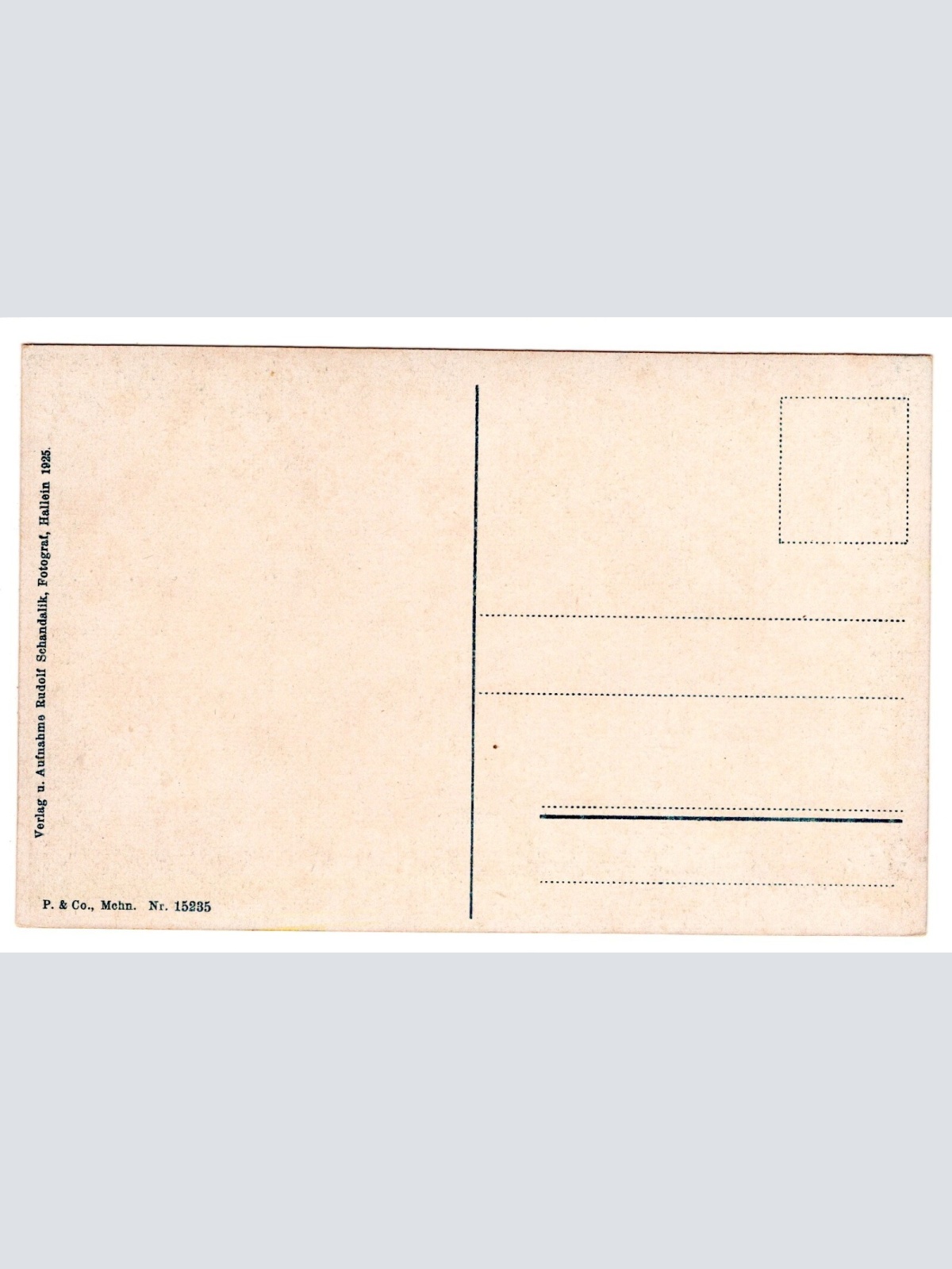 AK, Hallein mit hohem Göll, Salzburg, Ansichtskarte (S6571)