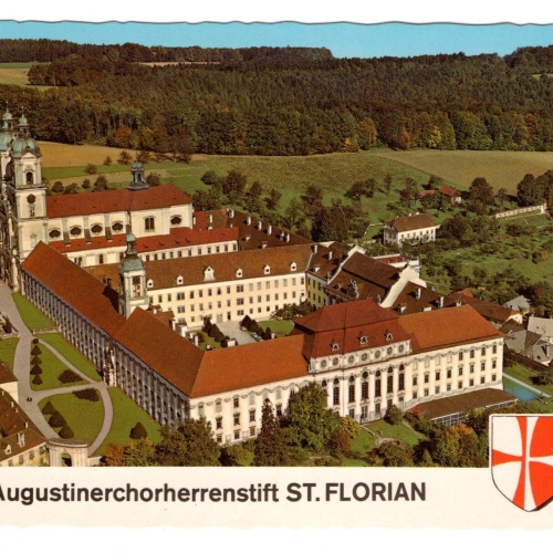 AK, Stift St. Florian, Oberösterreich, Ansichtskarte (S6587)