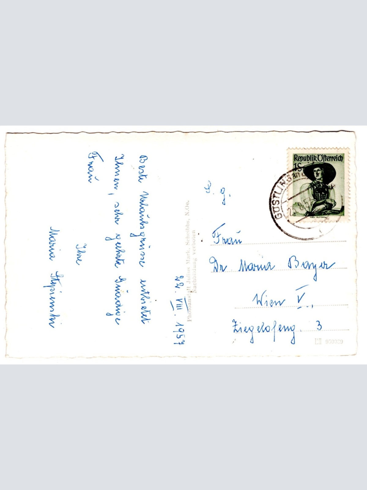 AK, Lunzersee mit Scheiblingstein, Niederösterreich, Ansichtskarte (S6633)