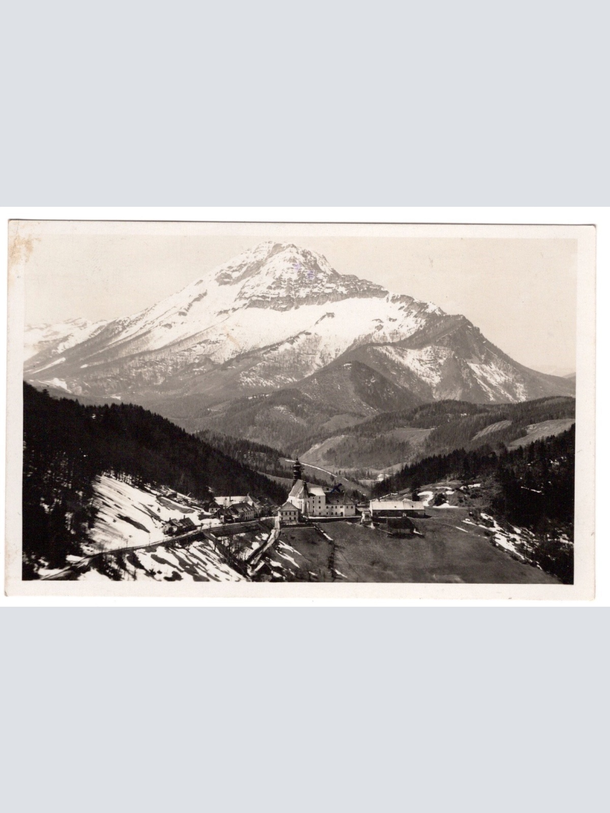 AK, Annaberg mit dem Ötscher, Niederösterreich, Ansichtskarte (S6639)