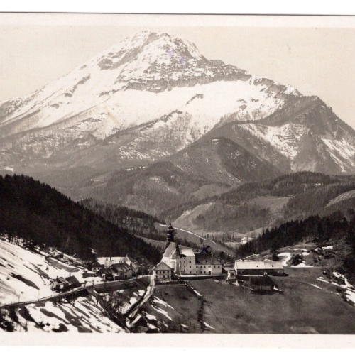 AK, Annaberg mit dem Ötscher, Niederösterreich, Ansichtskarte (S6639)