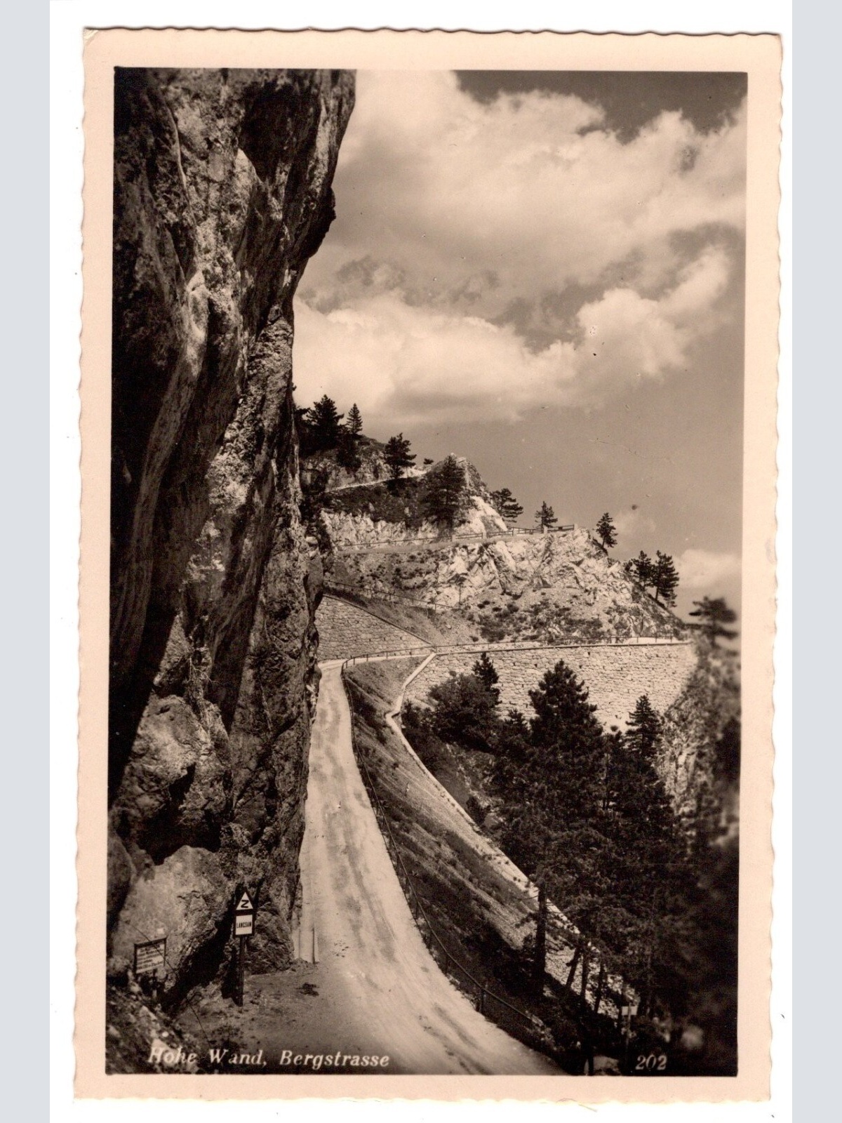 AK, Hohe Wand, Bergstraße, Niederösterreich, Ansichtskarte (S6664)